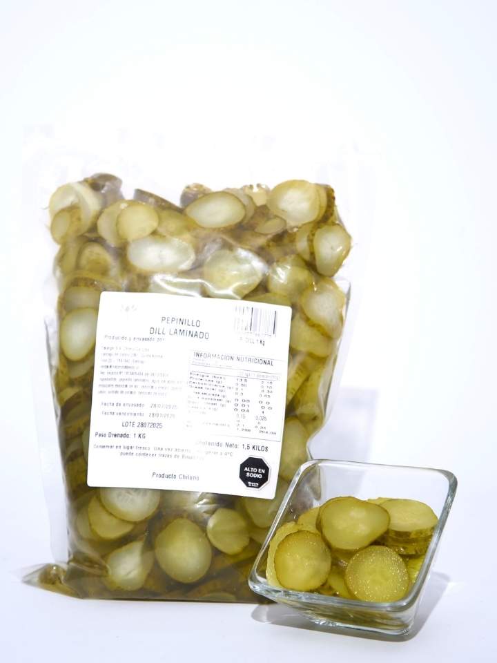 Pepinillo Dill Laminado 1K – TOLEDO